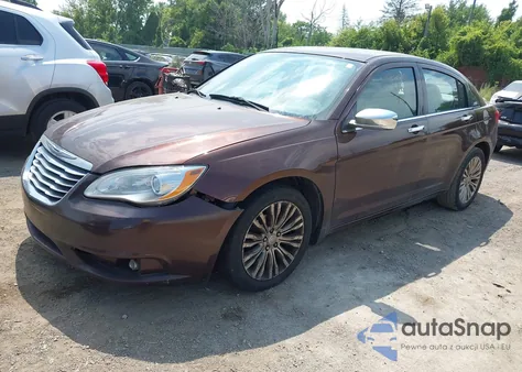 2012 Chrysler 200 Limited from USA, damaged, VIN 1C3CCBCB1CN277748